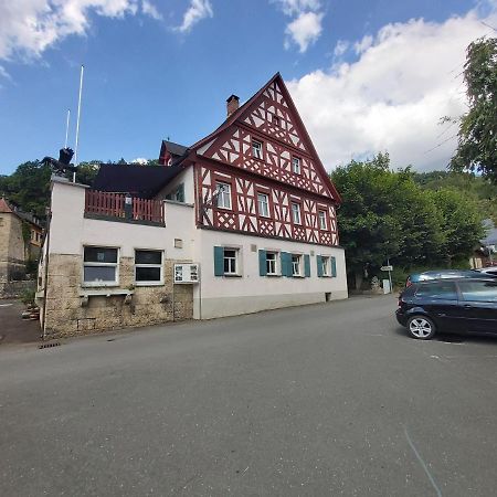 Schwarze Adler Otel Streitberg Dış mekan fotoğraf