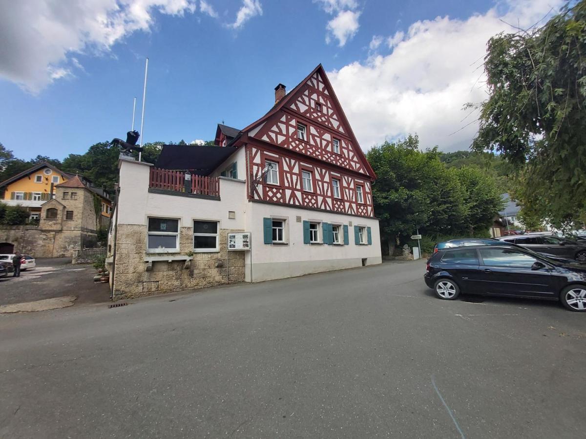 Schwarze Adler Otel Streitberg Dış mekan fotoğraf