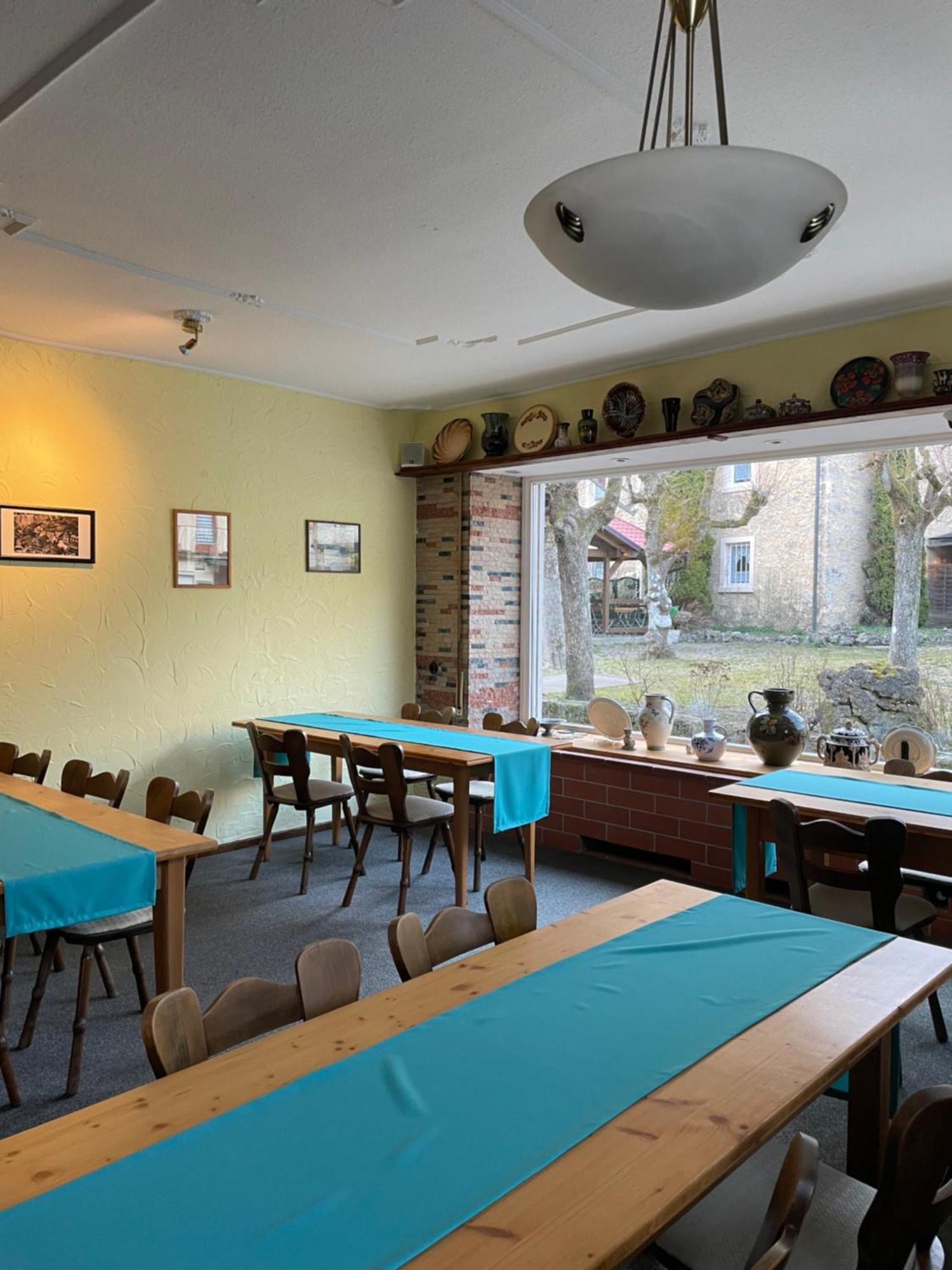 Schwarze Adler Otel Streitberg Dış mekan fotoğraf